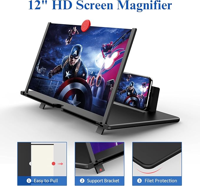 Mobile Phone 3D Projector Screen