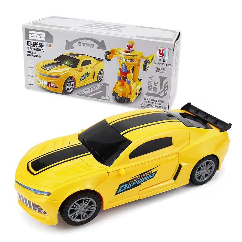 2 in 1 Robot Car Toy